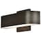 Access Lighting Montreal, BiDirectional Outdoor LED Wall Mount, Bronze Finish, Frosted Glass 20046LEDDMG-BRZ/FST - alternate 1